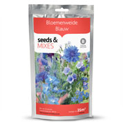 melange fleuri de fleurs bleues - 35 m2